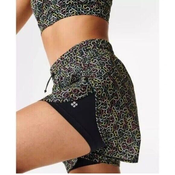 NWT Sweaty Betty Slip Stream Run Shorts size Small - Picture 1 of 12